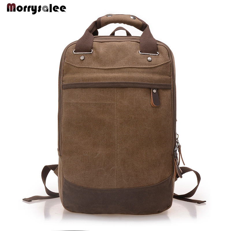 Rucsac pentru bărbați Geantă de pânză ocazională Geantă de școală unisex Rucsac pentru computer Genți de umăr pentru timpul liber pentru studenți