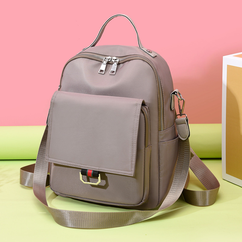 Rucsac de modă Rucsac impermeabil pentru femei Geantă de umăr din pânză Oxford Tendință pentru femei Rucsac mare de școală Adolescent Student
