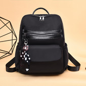 Női hátizsák alkalmi új trend női hátizsák iskolatáskák tinédzser diák női válltáska egyszínű hátizsák nylon szövet