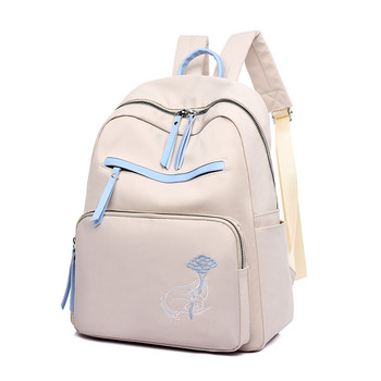 Модна ежедневна дамска раница Водоустойчив лаптоп Ученически чанти за рамо за тийнейджърки 2021 Раница Нова тенденция Дамска раница