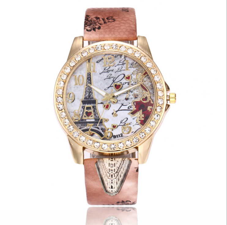 Torņa raksta pulksteņi sievietēm