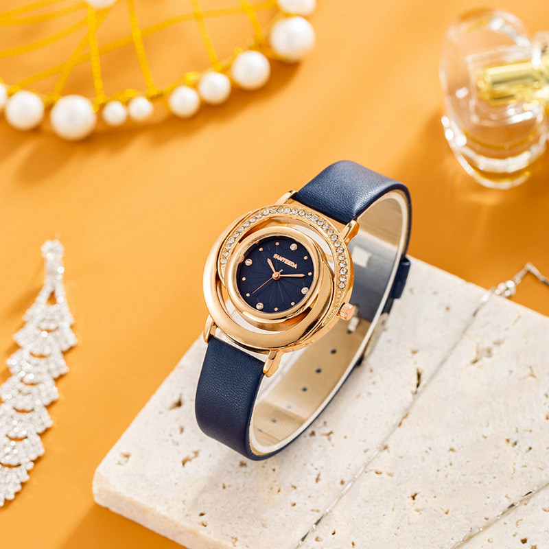 Ceasuri de damă noi, de marcă de lux, ceas de cuarț cu grilă pentru femei, ceasuri de rochie cu curea din piele pentru femei, cadouri, Relogio Feminino.