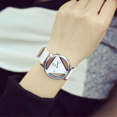 Ceas de femeie cuarț de la încheietura mâinii, modern, NOU, modă de lux, cadran triunghiular scobit, cadou casual pentru ceasuri feminine reloj mujer