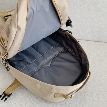 Модна младежка чанта за рамо в корейски стил Раница за лаптоп Ученически раници за тийнейджъри Момичета Момчета Пътуване Многофункционална дамска раница