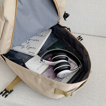 Μόδα τσάντα ώμου Κορεατικού στυλ Σακίδιο πλάτης φορητού υπολογιστή Σχολικές τσάντες για έφηβα κορίτσια Αγόρια Ταξιδιωτικό γυναικείο σακίδιο πλάτης