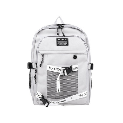 Vízálló nylon női hátizsák Nagy kapacitású iskolatáska tinédzser lányoknak Utazótáska Szép könyv Mochila Új Több zseb