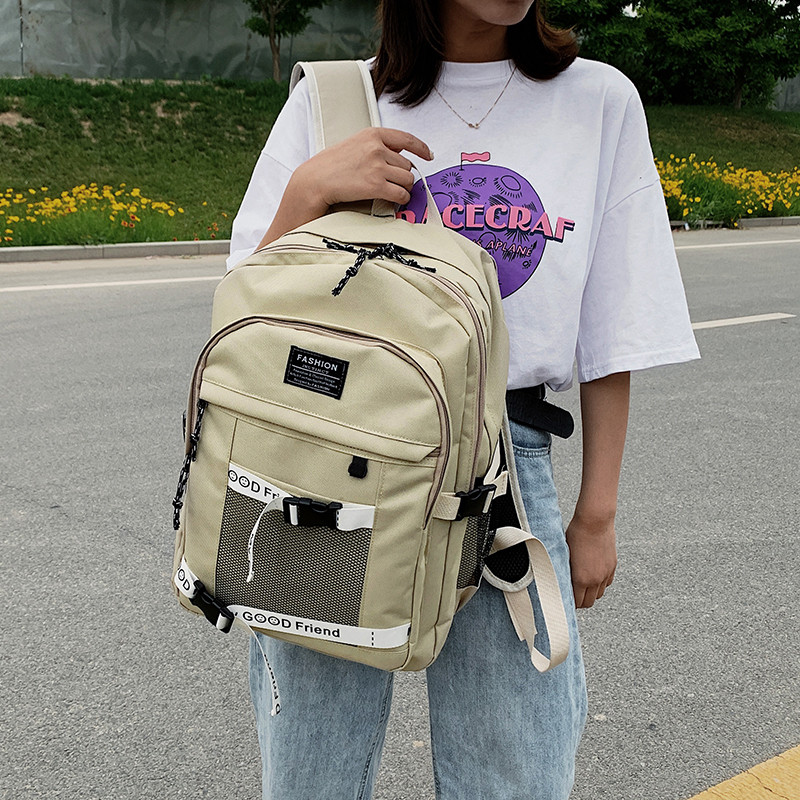 Vízálló nylon női hátizsák Nagy kapacitású iskolatáska tinédzser lányoknak Utazótáska Szép könyv Mochila Új Több zseb