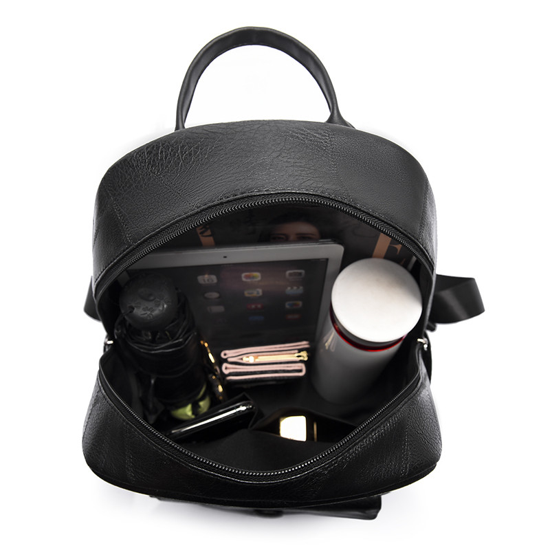 Jauna sieviešu dizaineru mugursoma ikdienas muguras soma sievietēm Augstas kvalitātes ādas mugursomas Sieviešu skolas somas pusaudžu meitenēm Sac