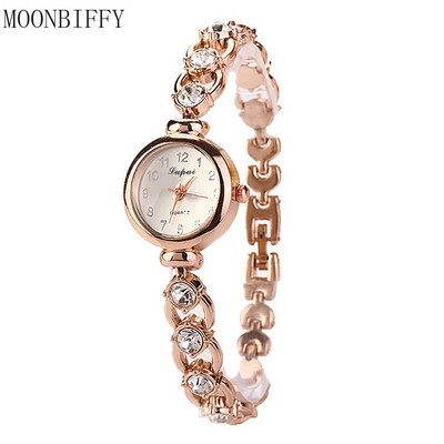 Vente Chaude De Mode De Luxe Femmes Montres Femmes Käevõru Montre Kell Crystal Diamond Roostevabast terasest Naiste Kellad Luksuslikud