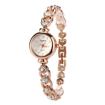 Vente Chaude De Mode De Luxe Sieviešu Montres Femmes Rokassprādze Montre Pulkstenis Crystal Diamond Nerūsējošā tērauda Sieviešu pulksteņi Luksusa
