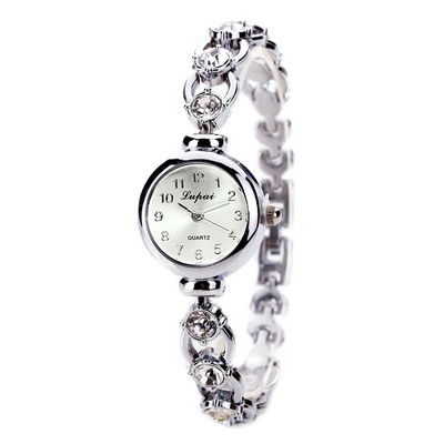 Vente Chaude De Mode De Luxe Sieviešu Montres Femmes Rokassprādze Montre Pulkstenis Crystal Diamond Nerūsējošā tērauda Sieviešu pulksteņi Luksusa