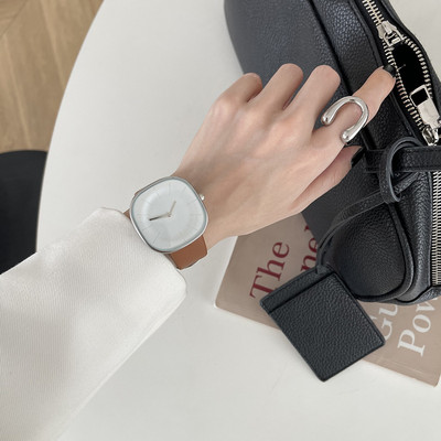 Sieviešu kvadrātveida pulksteņi Luksusa dizainera ciparnīcas pulkstenis sievietēm Jauns pāris Rokas pulksteņi Kvarca pulkstenis Montre Femme Reloj Hombre