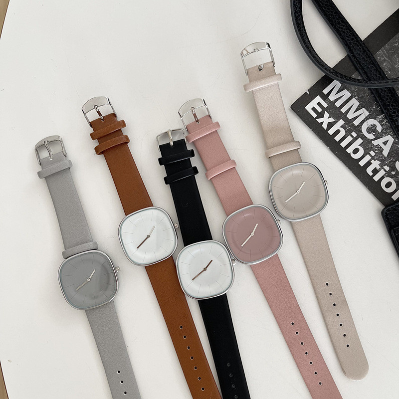 Sieviešu kvadrātveida pulksteņi Luksusa dizainera ciparnīcas pulkstenis sievietēm Jauns pāris Rokas pulksteņi Kvarca pulkstenis Montre Femme Reloj Hombre