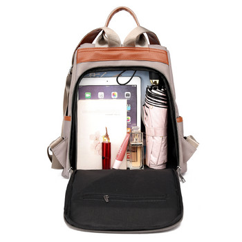Дамска водоустойчива ученическа чанта Ежедневни тийнейджърски чанти за през рамо Дамска раница Нова дамска раница Модна раница от плат Оксфорд