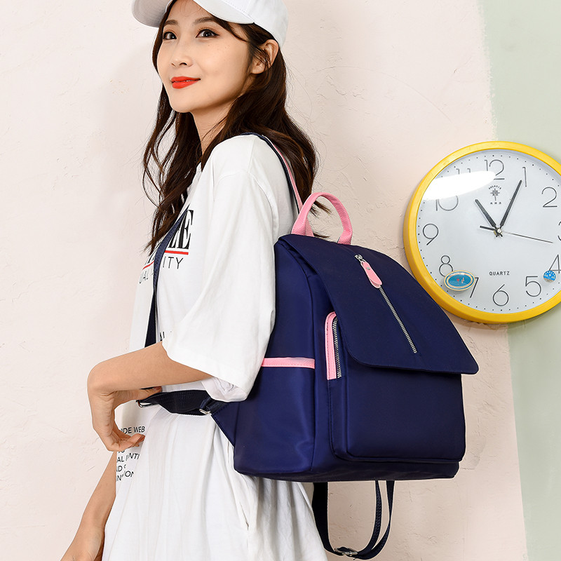 Sieviešu ūdensizturīga skolas soma Ikdienas pusaudžu meitenes plecu somas Sieviešu mugursoma Jauna sieviešu mugursoma Modes Oksfordas auduma mugursoma