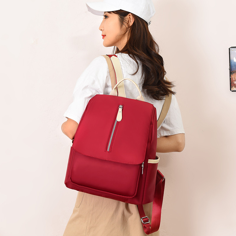 Sieviešu ūdensizturīga skolas soma Ikdienas pusaudžu meitenes plecu somas Sieviešu mugursoma Jauna sieviešu mugursoma Modes Oksfordas auduma mugursoma