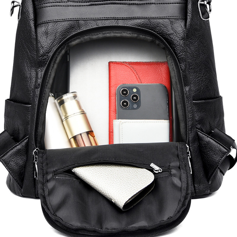 Rucsac mare de călătorie 2021, din piele PU, ghiozdan pentru fete, geantă de femei, mochila pentru umăr pentru femei, rucsac pentru femei