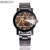 Pāra pulksteņi, personalizēti zobrata riteņi, ikdienas volframa tērauda pulkstenis vīriešu un sieviešu tērauda siksniņa biznesa sporta retro pulksteņi