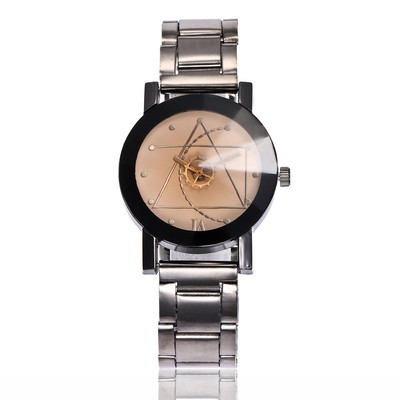 Pāra pulksteņi, personalizēti zobrata riteņi, ikdienas volframa tērauda pulkstenis vīriešu un sieviešu tērauda siksniņa biznesa sporta retro pulksteņi