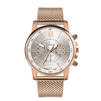 Бизнес дамски часовници Модна марка Римски цифри Прост часовник Kol Saati Montre Femme Relogio Feminino Reloj Mujer