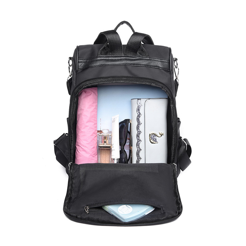 2021-es hátizsák Új trend női hátizsák Divat alkalmi női hátizsák Nylon iskolatáskák Tizenéves lány válltáskák Női