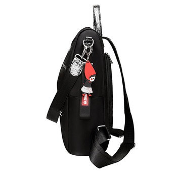 Νέα σχολική τσάντα 2021 για εφηβικά κορίτσια Σχολική τσάντα πλάτης Γυναικεία μόδα σακίδιο πλάτης νάιλον Γυναικεία αντικλεπτική τσάντα ώμου