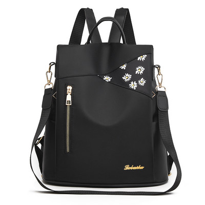 Női kis iskolatáska jelvény Női hátizsákok Új, szép multifunkcionális hátizsák Tizenéves lány Gyűrűs csat Hordozható utazótáska