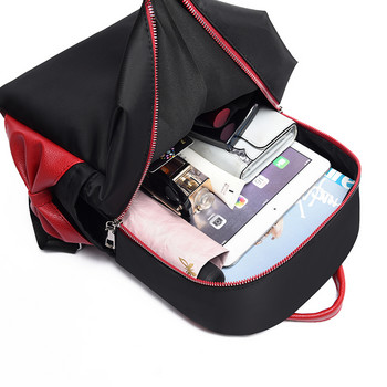 Нова тенденция Дамска раница Модна ежедневна дамска раница Найлонови ученически чанти Тийнейджърски чанти през рамо Женска раница 2021 г.