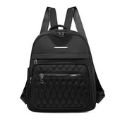 Női hátizsák iskolai válltáska tinédzser lányoknak, dupla cipzáras hátizsákok Kiváló minőségű Oxford nagy kapacitású utazási hátizsákok