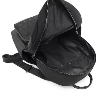 Γυναικεία τσάντα πλάτης Σχολική τσάντα ώμου για έφηβες Σακίδια με διπλό φερμουάρ υψηλής ποιότητας Oxford ταξιδιωτικά σακίδια μεγάλης χωρητικότητας