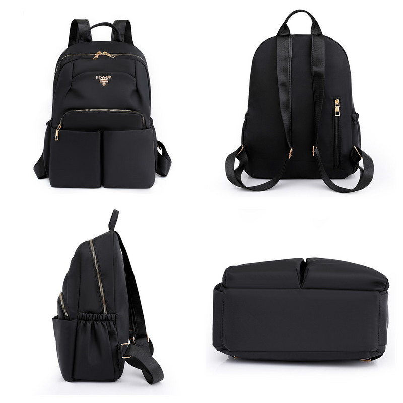 Ženski vodootporni najlonski ruksaci Modni svestrani ženski ruksaci Školske torbe Visokokvalitetni putni ruksak velikog kapaciteta