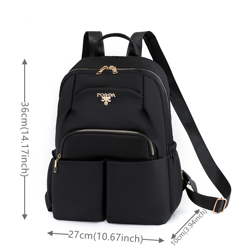 Ženski vodootporni najlonski ruksaci Modni svestrani ženski ruksaci Školske torbe Visokokvalitetni putni ruksak velikog kapaciteta