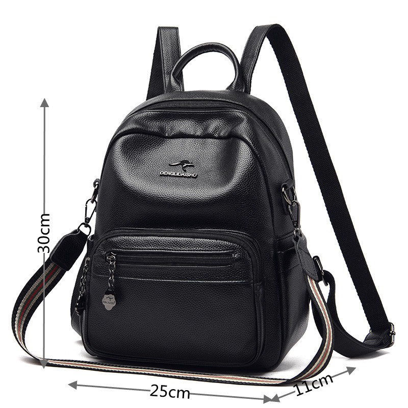 Alkalmi női hátizsák erszényes bőr lopásgátló hátizsák Mochila Feminina könnyű iskolai válltáska tinédzser lányoknak