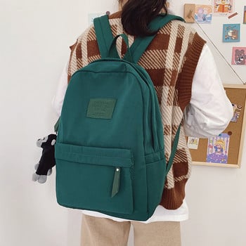 Нова 2021 модна раница найлонова дамска раница против кражба чанта през рамо нова ученическа чанта за тийнейджърки момичета ученическа раница дамска