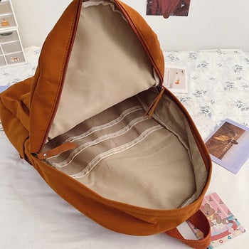 Νέο σακίδιο πλάτης μόδας 2021 νάιλον γυναικείο σακίδιο πλάτης Αντικλεπτική τσάντα ώμου Νέα σχολική τσάντα για εφηβικά κορίτσια Σχολική τσάντα πλάτης για γυναίκες