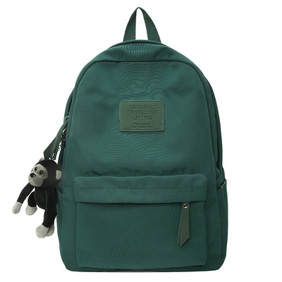 Új 2021-es divatos nylon hátizsák női lopásgátló válltáska Új iskolatáska tinédzser lányoknak iskolai hátizsák női