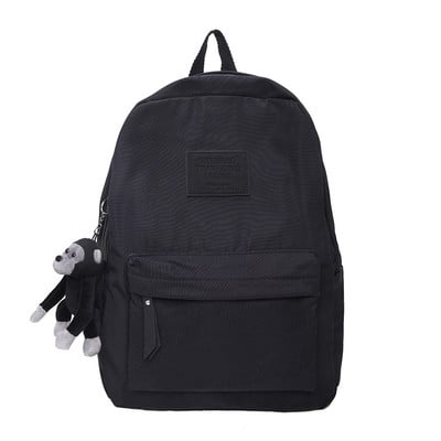 Új 2021-es divatos nylon hátizsák női lopásgátló válltáska Új iskolatáska tinédzser lányoknak iskolai hátizsák női