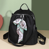 Αδιάβροχο ύφασμα Μεγάλη γυναικεία τσάντα ώμου Μεγάλης χωρητικότητας Απλό στυλ Casual τσάντα ταξιδιού υψηλής χωρητικότητας Γυναικεία κορδέλα πλάτης