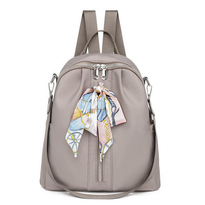 Αδιάβροχο ύφασμα Μεγάλη γυναικεία τσάντα ώμου Μεγάλης χωρητικότητας Απλό στυλ Casual τσάντα ταξιδιού υψηλής χωρητικότητας Γυναικεία κορδέλα πλάτης