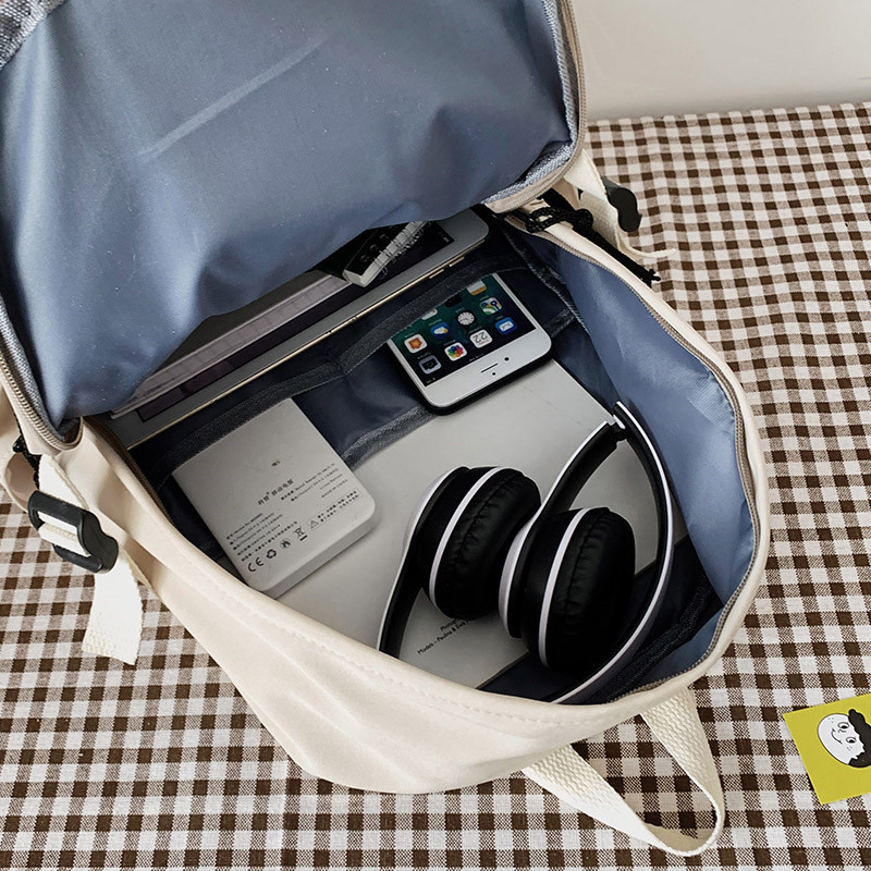 Suure mahutavusega koolikott teismelistele tüdrukutele Reisikott Armas raamat Mochila Uus Mitmetaskuline Veekindel nailonist Naiste seljakott