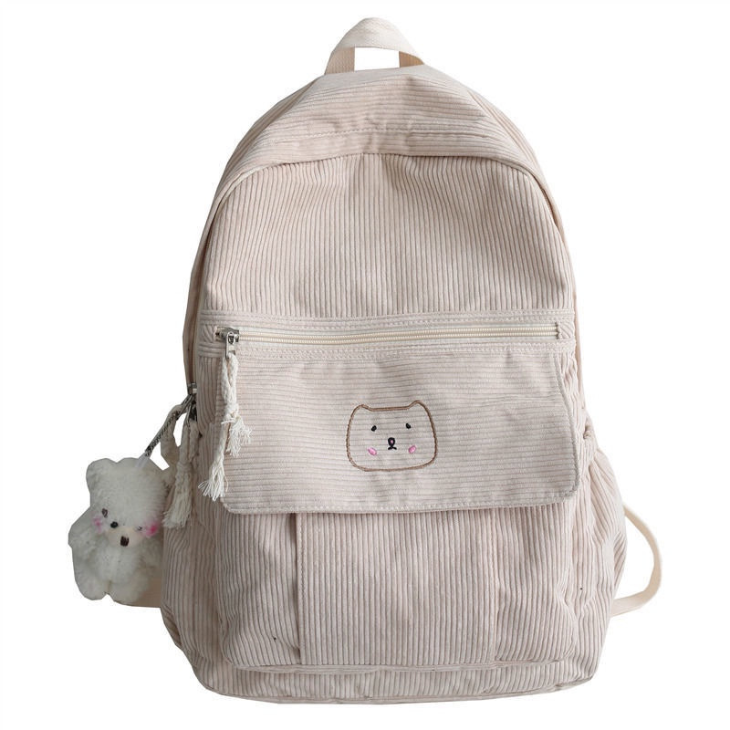 Jauka velveta sieviešu mugursoma vienkrāsaina studentu skolas soma pusaudžu meitenei ceļojumu plecu somas Skolas mugursoma