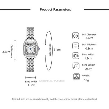 Πολυτελή γυναικεία τετράγωνα ρολόγια μόδας 2023 Γυναικεία λουριά από κράμα χρυσού Γυναικεία ρολόγια χειρός Quartz Ποιότητες Γυναικείο ρολόι ρωμαϊκής ζυγαριάς