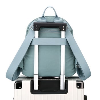 2022 Νέα μόδα ελαφριά τσάντα ταξιδιού Γυναικείο σακίδιο πλάτης μεγάλης χωρητικότητας Απλό και ευέλικτο σακίδιο πλάτης Σχολική τσάντα νάιλον σακίδιο πλάτης