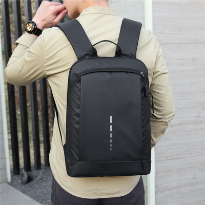 Laptop hátizsák 15,6 hüvelykes ultrakönnyű háti táska férfiaknak Vékony férfi, stílusos hátizsák üzleti táskák