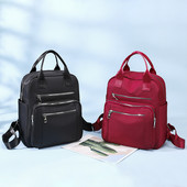 Casual Oxford Backpack Γυναικείες Μαύρες αδιάβροχες νάιλον σχολικές τσάντες για έφηβες υψηλής ποιότητας Fashion Travel Tote Packbag