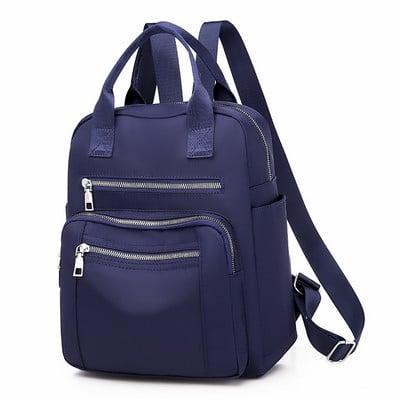 Casual Oxford Backpack Γυναικείες Μαύρες αδιάβροχες νάιλον σχολικές τσάντες για έφηβες υψηλής ποιότητας Fashion Travel Tote Packbag