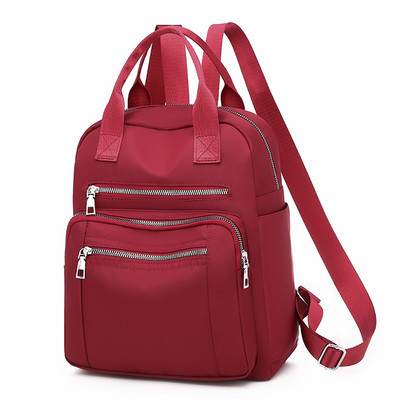 Casual Oxford Backpack Γυναικείες Μαύρες αδιάβροχες νάιλον σχολικές τσάντες για έφηβες υψηλής ποιότητας Fashion Travel Tote Packbag