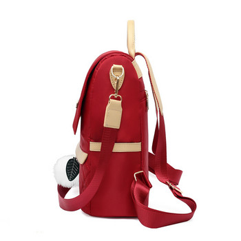 Μόδα αντικλεπτική γυναικεία τσάντα πλάτης ταξιδιού Mochila Τσάντα αγορών μονόχρωμη τσάντα για εφήβους Σχολικές τσάντες Mujer Bookbag Bolsas Femenina