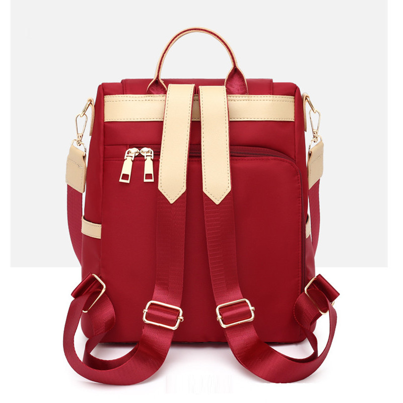 Modes pretaizdzīšanas sieviešu ceļojumu mugursoma Mochila vienkrāsu iepirkumu soma Pusaudžu skolas somas Mujer grāmatu soma Bolsas Femenina