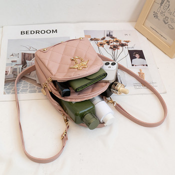 Дамска чанта Пакет с бродирана мини раница PU кожена дамска чанта за телефон Многофункционална малка чанта Mochilas Ученическа чанта за момичета